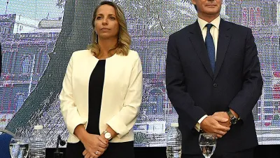 La vicegobernadora Laura Stratta valoró el discurso del primer mandatario provincial.