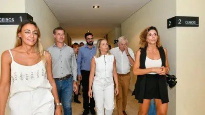 La vicegobernadora Laura Stratta se refirió a la actividad turística en su visita a Gualeguaychú.