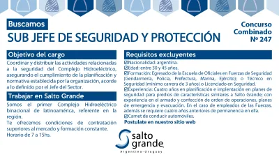 concurso Salto Grande