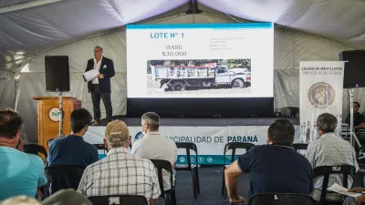 subasta de vehículos Municipalidad de Paraná