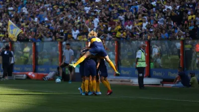 Boca goleó a River en el primer superclásico del profesionalismo en el fútbol femenino
