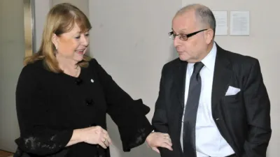 Susana Malcorra y Jorge Faurie