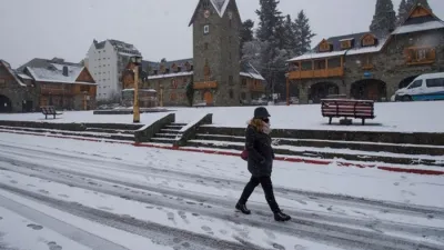 Gran parte del centro y sur del país registró temperaturas bajo cero