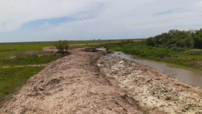Los terraplenes arroceros en La Paz están haciendo estragos ambientales. La Justicia no se da por enterada ni siquiera por oficio.