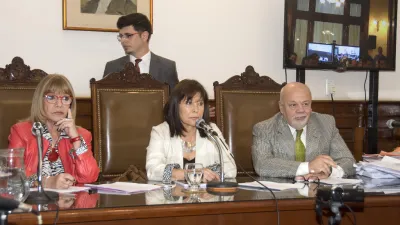Integrantes del Tribunal Oral