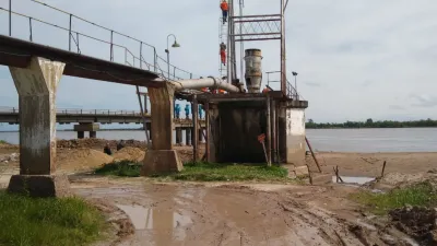 Toma de agua Paraná