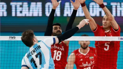 Vóley: con el paranaense Luciano Vicentín, Argentina irá por un triunfo vital ante Egipto
