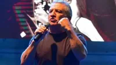 El exgobernador Sergio Urribarri se reunió con la militancia en Concordia. 