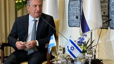 Urribarri realizó un balance de la gestión como embajador en Israel