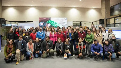 Parte del equipo Usubi que demostró la importancia de la práctica del uso sostenible para garantizar la biodiversidad.