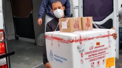 vacuna Covid llegada a Entre Ríos