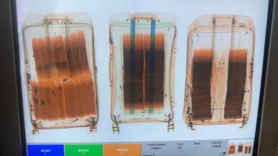 La cocaína secuestrada en Ezeiza con destino a España, tal como la mostraron los escáneres.