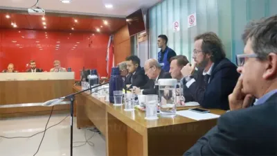 Imagen de archivo de una de las audiencias de la causa “Varisco Sergio-Rolandelli Walter-Picazzo Ángel Emilio”.