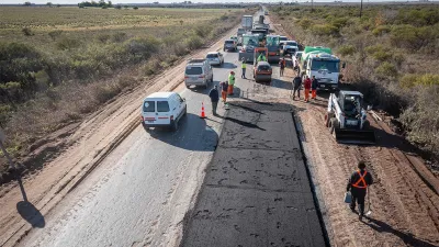 La repavimentación de las rutas para vincular a los Departamentos Tala y Uruguay es clave para la seguridad vial.