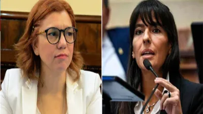 Karina Banfi, diputada nacional, y Pamela Verasay, senadora mendocina