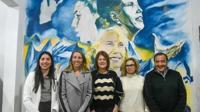 En la sede el peronismo de Victoria se realizó un homenaje a Evita con el título “Evita, en tiempos de injusticia social”.