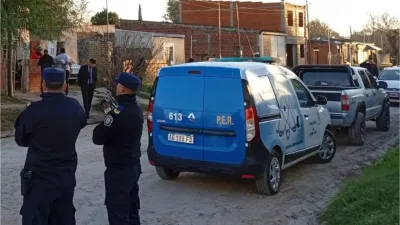 Imagen de archivo de la vivienda de Soledad Aquino en Victoria. Su agresor falleció anoche en el Hospital San Martín donde estaba detenido-internado.