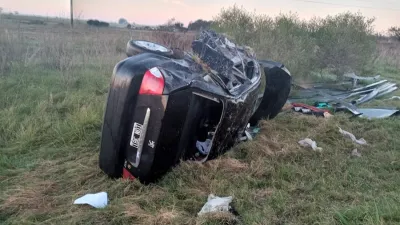 El fatal siniestro se registró en el cruce de las rutas 131 y 12.