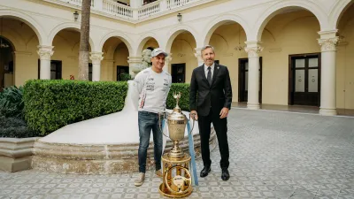 Frigerio recibió a Werner en la previa del TC en Paraná: “Recuperamos nuestra carrera”