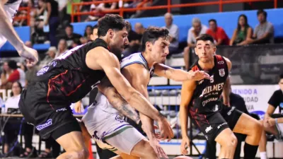 Básquet: Parque Sur sufrió otra derrota ante Quilmes por la Liga Argentina