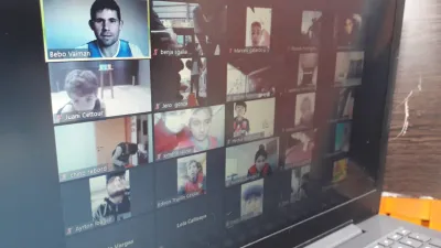 En medio de la pandemia, Parque Sur participa de una Liga Internacional de Minibásquet