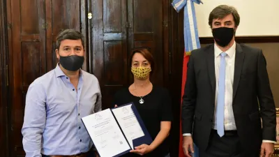 Zavallo y Giano con autoridades Viale Foot Ball Club 