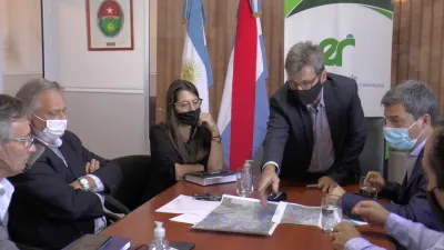 Gustavo Zavallo reunión con Marcelo Richard y Carlos Weiss