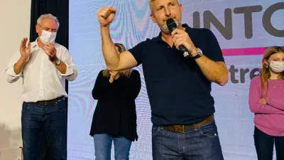 Rogelio Frigerio discurso de triunfo