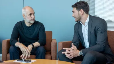 Gainza con Larreta