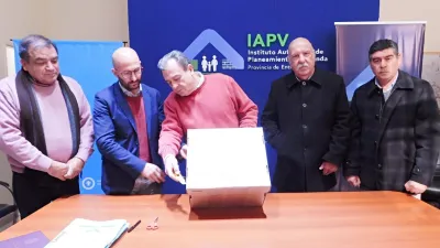 Licitaron viviendas para tres localidades entrerrianas