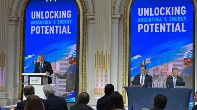 Presentación de los Resultados 2022 y del plan estratégico de YPF para los próximos 25 años, durante la celebración de los 30 años de cotizar en la Bolsa de Nueva York.