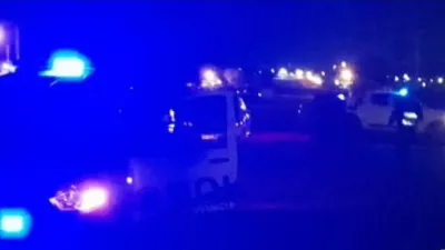 Se trata de los dos ciclistas que habían sido chocados por el motociclista que perdió la vida tras el impacto.