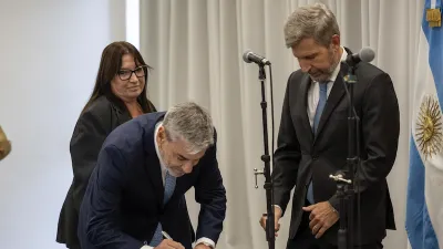 Frigerio y Boleas dan por descontado que lograrán el aval de la Casa Rosada.