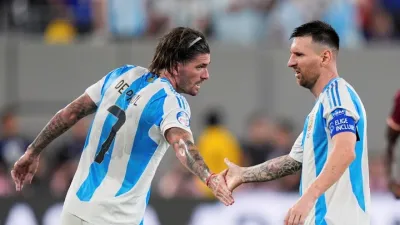 De Paul y Messi
