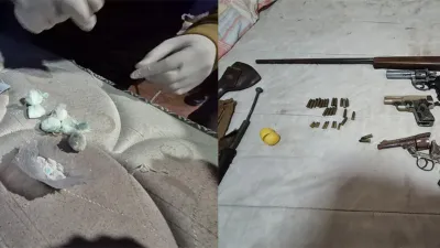 En Villaguay y en Concordia se secuestraron drogas y armas. En total hay tres detenidos.