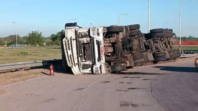 accidente rutas 14 y 135
