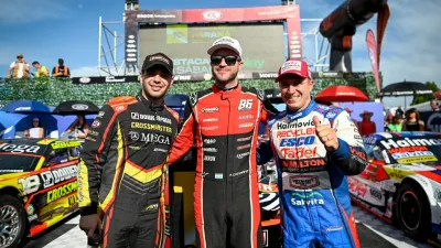 Agustín Martínez, Agustín Canapino y Mariano Werner