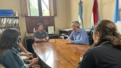 El intendente de Colón recibió a los campeones del Torneo Provincial Desarrollo