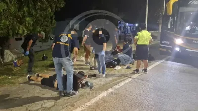 detenidos Túnel Subfluvial