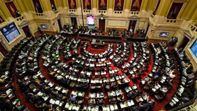 Imagen de archivo de cuando la Cámara de Diputados aprobó la ley de acceso a la interrupción del embarazo voluntario y atención postaborto. La Cámara lo aprobó con 131 votos a favor, 117 en contra y 6 abstenciones.