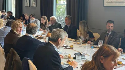 Representantes entrerrianos en La Rural de Palermo. 