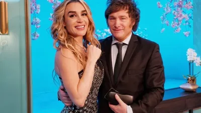 Fátima Florez y Javier Milei