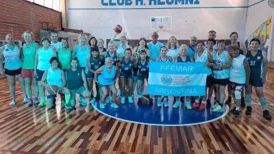 Selección Argentina de Maxibásquet.