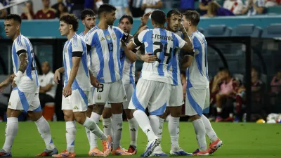 Festeja Argentina