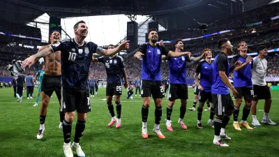 Argentina festeja