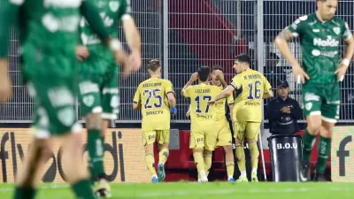 Boca festeja en Rosario