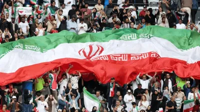 Irán hinchas