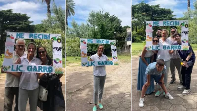 Magui Garro, Licenciada