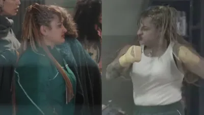 Alejandra "Locomotora" Oliveras, en "En el barro".