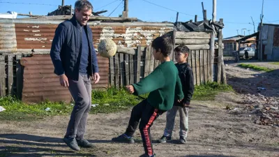  Michel criticó el recorte de fondos y la falta de entrega de alimentos a comedores y merenderos comunitarios 